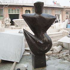 modern garden sculpture figure shaped design